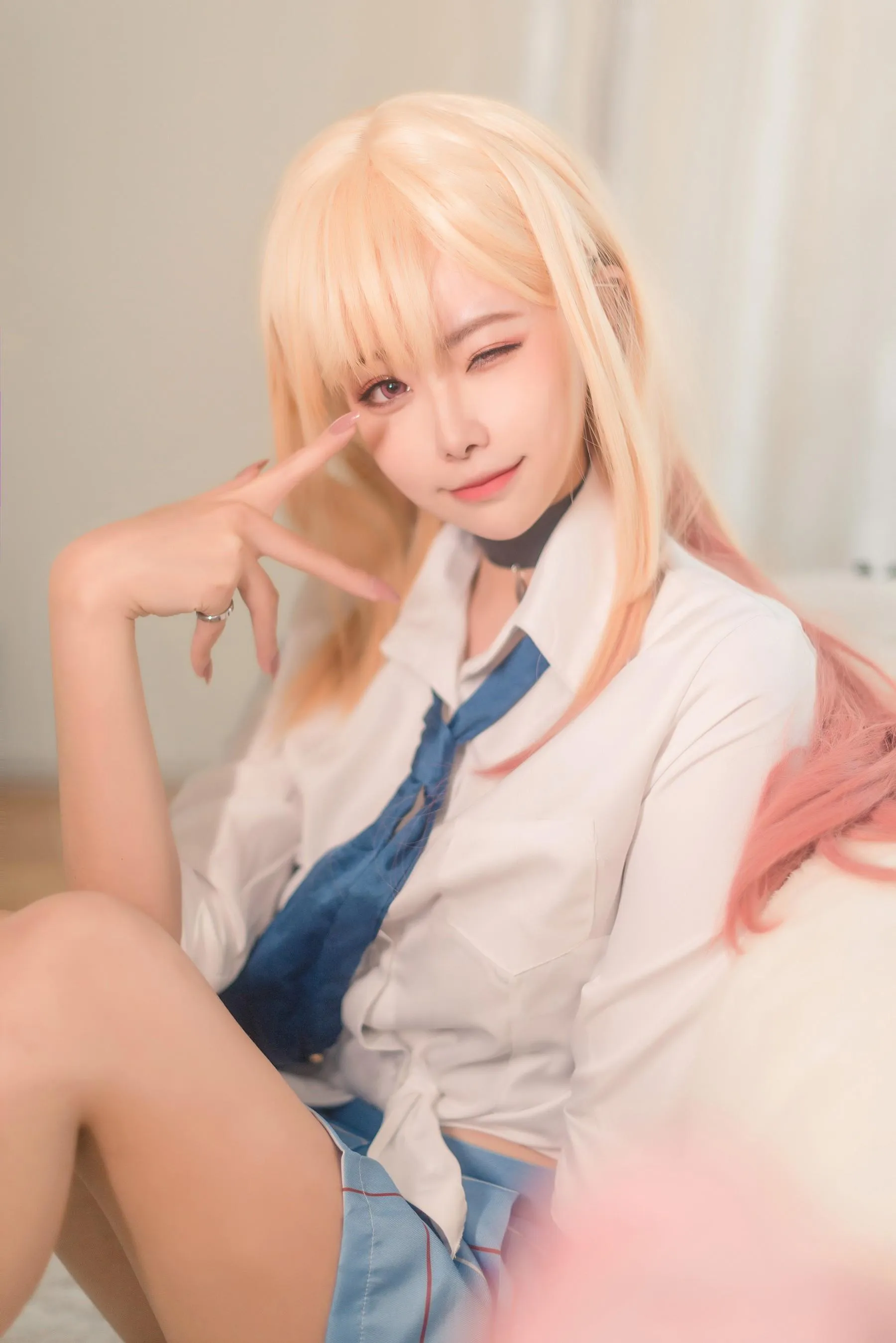 Momoko葵葵 – NO.34 喜多川海夢 黑江雫 [45P]插图7
